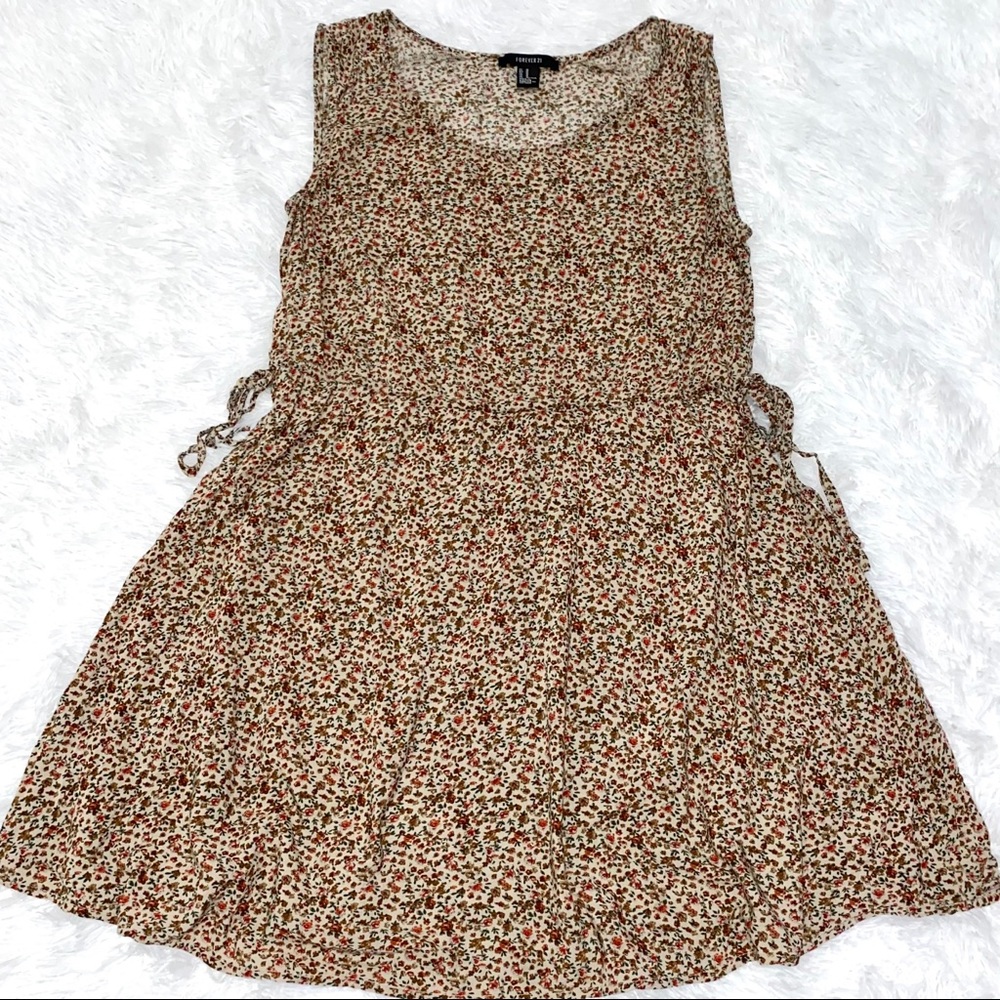 Ditsy Floral Print Dress
